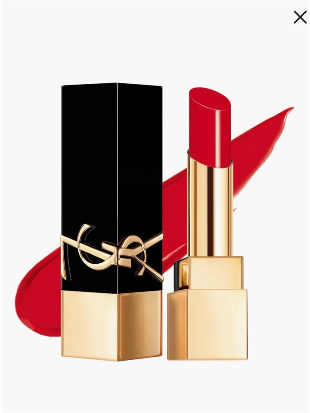 New! YSL The Bold High Pigment Lipstick mini  - Wilful Red